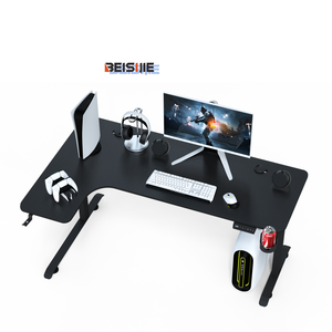 Scrivania per Computer con postazione di lavoro a forma di L ad angolo contemporaneo con impostazioni di memoria programmabili per una facile regolazione - Product Image 1