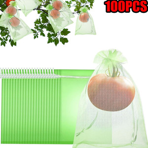 Yeşil meyve koruma ipli file çanta haşere bariyer bahçe ağ örgüsü meyve ağaçları için ağaç kapak için Optimal meyve büyüme - Product Image 6