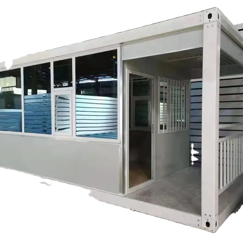 Yüksek kalite özelleştirilmiş tasarım yapısı taşınabilir konteyner ev 2 yatak odası prefabrik ev