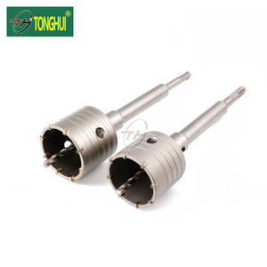 TCT חור מסור בטון core מקדחי SDS מקס בתוספת Hex shank