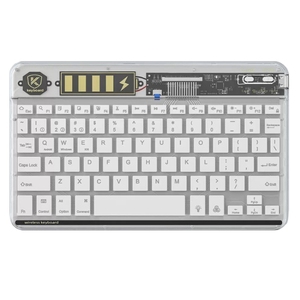 家庭办公用透明照明迷你键盘无线静音键盘 - Product Image 1