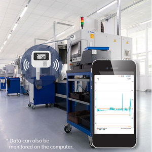 Registrador de datos del sensor de temperatura y humedad TCP Etiqueta de baliza Bluetooth ble con manómetro para temperatura del congelador