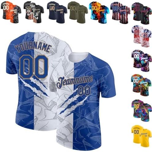 Graffiti-old Gold-royal Blue