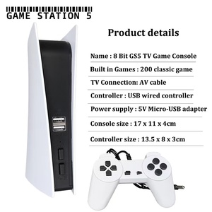 2023工場直接供給P5ミニビデオゲームコンソールGS5内蔵200レトロクラシックビデオP5ゲームハンドヘルドゲームプレーヤー