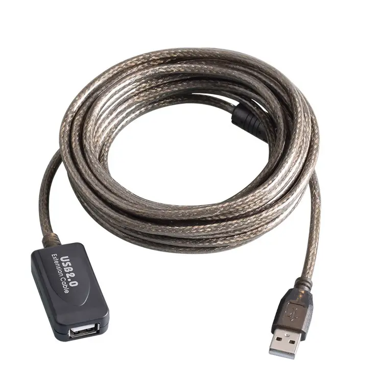 Cavo di prolunga attivo usb 2.0 da 5 metri cavo di prolunga USB 2.0 attivo (16.4 piedi), cavo ripetitore USB A maschio A femmina