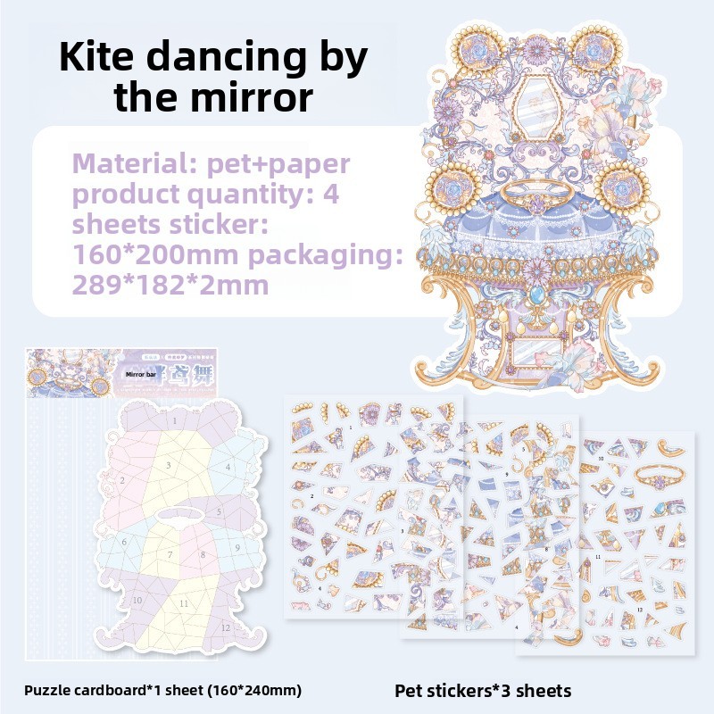 A Kites Dancing by the Mirror