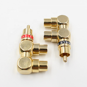 厂家直销AV音频RCA 1.23一公双母适配器连接器 - Product Image 3