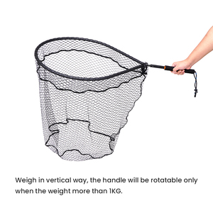 Malla recubierta de goma flotante, Red de aterrizaje de pesca con escala de 15kg, venta directa de fábrica - Product Image 5