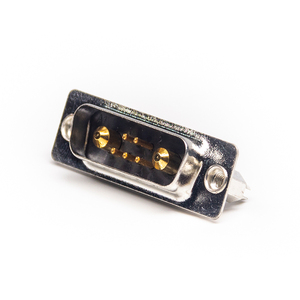 Conector de D-SUB 7W2, Conector D-SUB de alta potencia chapado en oro, tipo de soldadura hembra de 7 pines, resistente al agua IP67 A - Product Image 1