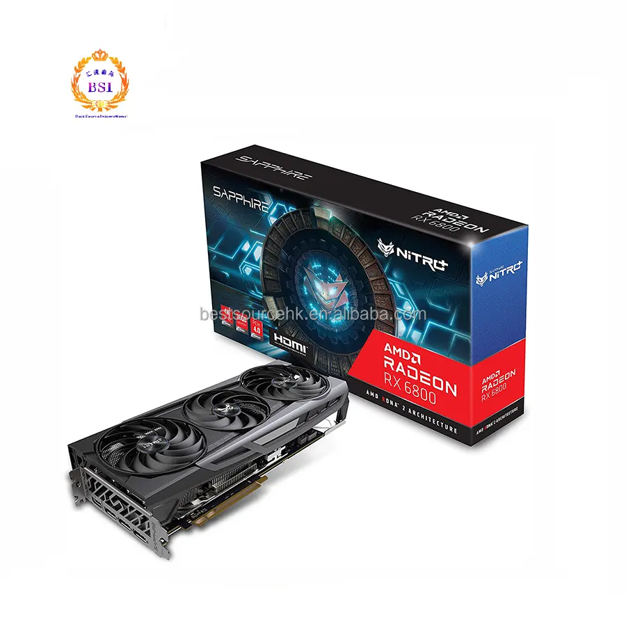 RX6800 Radeon RX6800 16G игровые графические карты GPU видеокарта также продается RTX4070ti RTX4080 RTX4090