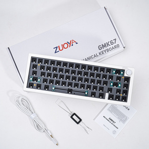 Teclado mecánico GMK67/TESTER68, Kit de teclado de 67 teclas intercambiable en caliente, luz RGB con cable, teclado personalizado de 3 modos - Product Image 5