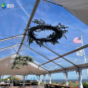 מסיבת מרקי ברורה באוהל נישא באוהל עם יוקרה חיצונית גדולה שקופה עם אוהלי חתונה - Product Image 3