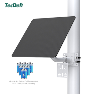TecDeft Pro мини-панель Солнечная 40 Вт 5 В/12 В выход 2 порта индивидуальный комплект солнечной системы питания для датчика камеры видеонаблюдения