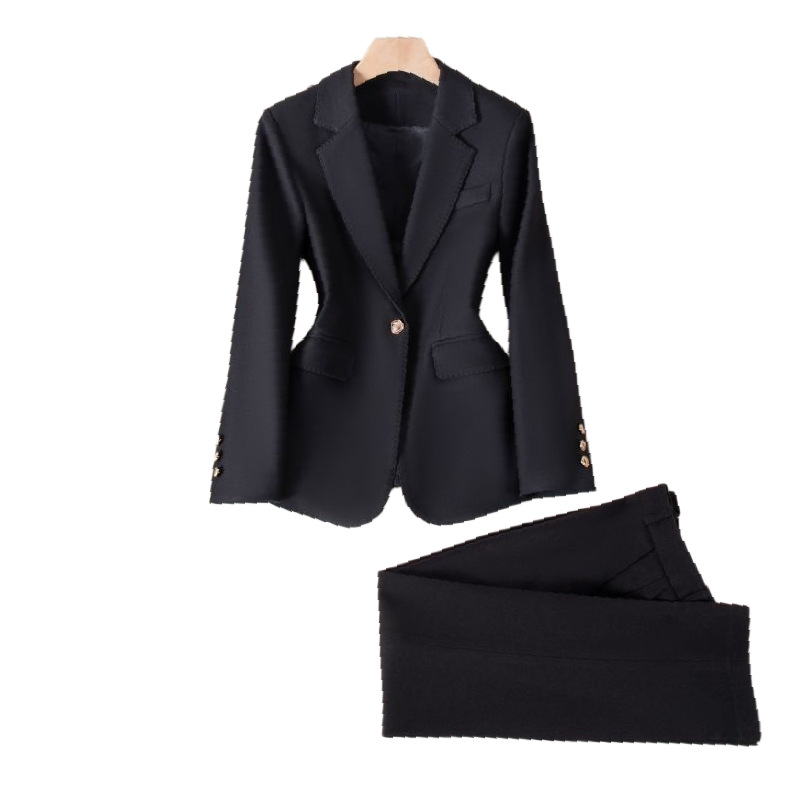 black suit