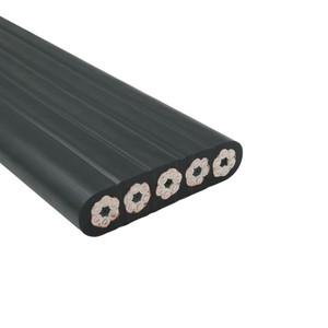 <strong>Customized</strong> Anti-Interference <strong>Control</strong> Cable Shielded Flat PVC LSZH Insulation TVVBP YFFBP for Elevator Power Signal - Product Image 5
