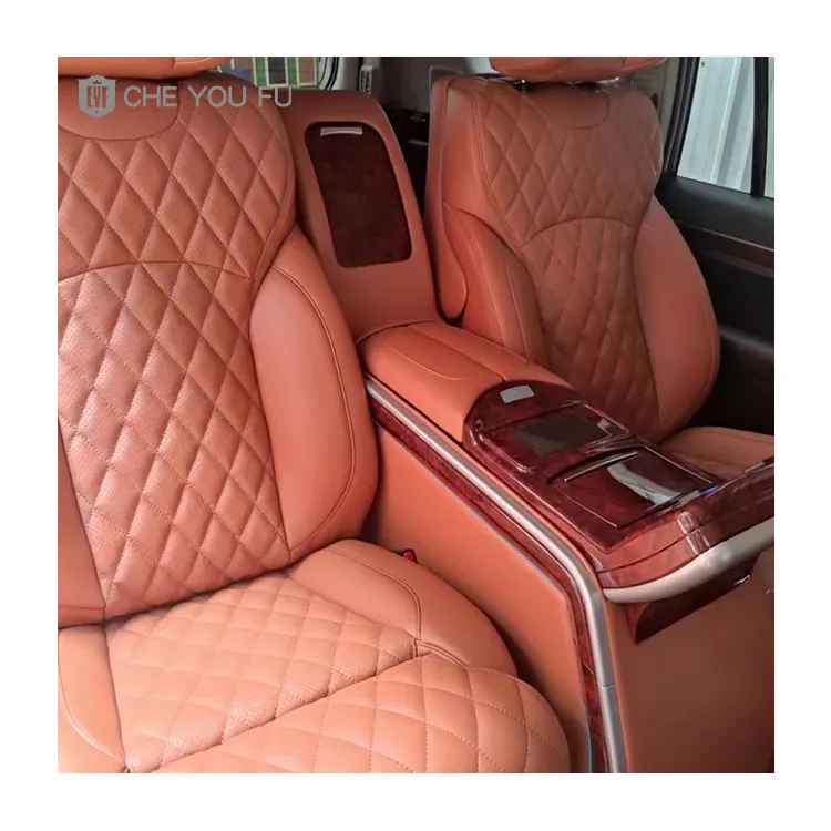 sewing pattern leather material high quality best price car seat cover leather car upholstery