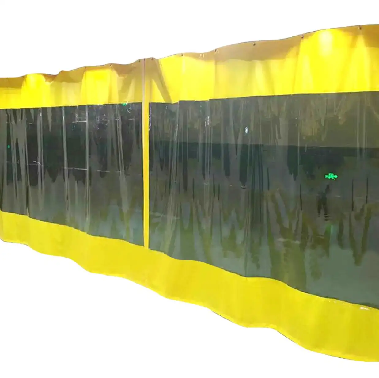 LIYUAN Séparateur industriel de lavage de voiture en vinyle PVC transparent personnalisé