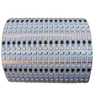2811 5050 RGB светодиодные полосы света 12 В WS2811 IC 30 светодиодов/м пикселей программируемая индивидуальная адресная Гибкая Диодная лента - Product Image 4