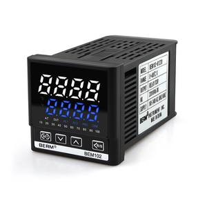 Digital <strong>PID</strong> Intelligent <strong>Temperature</strong> <strong>Controller</strong> 50*50MM Relay/<strong>SSR</strong> <strong>Output</strong> 220V for Oven, Industrial Control Thermostat