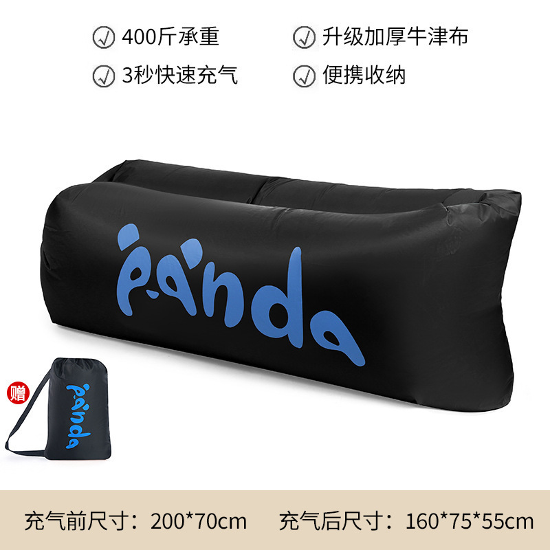 210D Oxford Cloth Black Panda