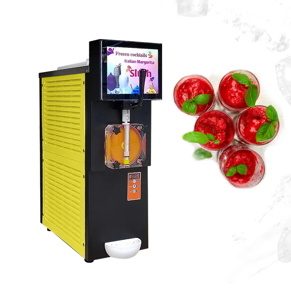 7L Slush-machine Frozen Drinks Machine Slushy Maker Wine Slushie Margarita Smoothie Frozen Drink 1 ciotole Granita Slush Machine