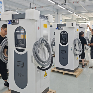 60KW-180KW электромобиль Ev DC быстрая Коммерческая зарядная станция GBT CCS2 зарядка свая Ev автомобильное зарядное устройство с Ocpp 1,6 4G - Product Image 1