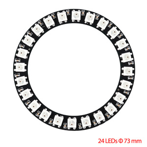 24 X WS2812 WS2812B 5050 RGB LED Ring lampe Licht 24 Bits für Arduino Raspberry Pi WL-WS2812B-R24 - Product Image 2