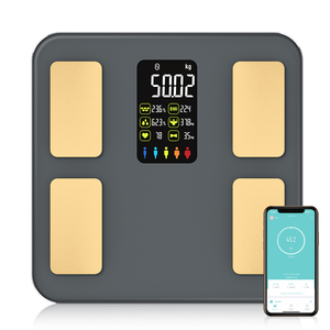 Analyseur de composition en graisse corporelle personnel électronique en verre Balance intelligente de bioimpédance corporelle Welland personnalisée - Product Image 1