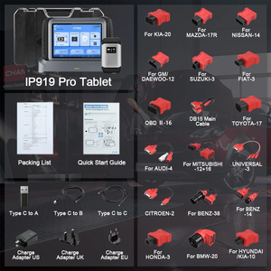 Escáner de diagnóstico de coche XTOOL INPLUS IP919PRO, herramientas automotrices, programación de codificación ECU, más de 42 servicios con topología CANFD DOIP FCA - Product Image 6