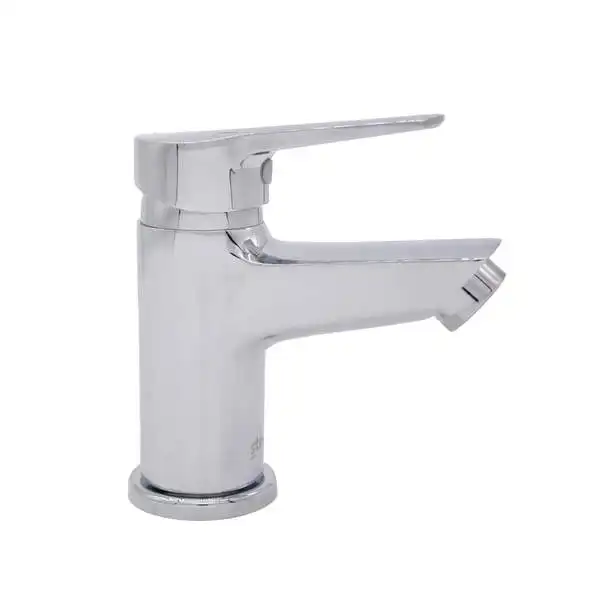 Rubinetto dell'acqua di lusso di vendita calda rubinetto per lavabo monoforo in ottone reale per miscelatore per lavabo da bagno