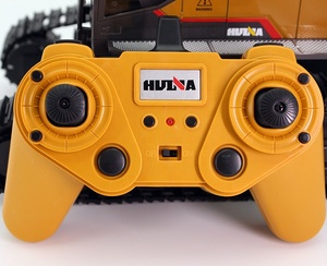 新品Huina 1592ショベル建設用トラックギフト玩具合金金属製車両モデルエンジニアリングリモコンR c RCカー玩具