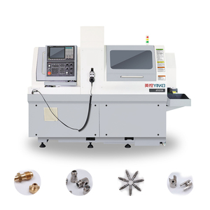 Máquina de torno CNC de 5 ejes Máquina de torno suizo automático de alta precisión CNC para trabajo de metales - Product Image 1