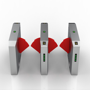 Sistema de control de acceso de torniquetes de puerta abatible automática de precio al por mayor con reconocimiento facial para torniquetes eléctricos de seguridad - Product Image 6