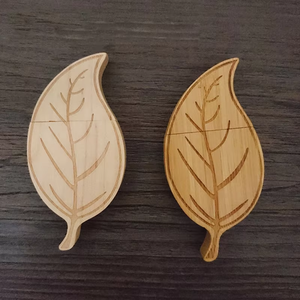2025木叶形u盘大容量廉价记忆棒u盘Pendrive USB2.0 3.0 32GB u盘 - Product Image 1