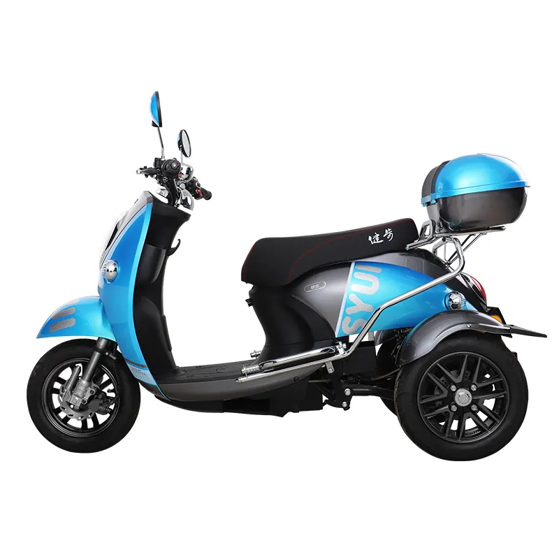 Triciclo elétrico três roda triciclo elétrico baratos adulto três rodas scooter elétrico outras motocicletas