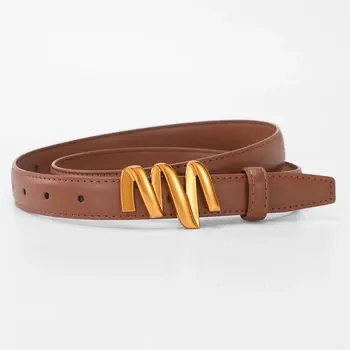 Cintura da donna per forniture di fabbrica di alta qualità può essere personalizzata modello sottile per cintura da donna