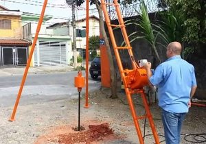 Bộ dụng cụ SPT hoàn chỉnh với chân máy, dây thừng, thanh dẫn hướng và bộ lấy mẫu muỗng - Product Image 3