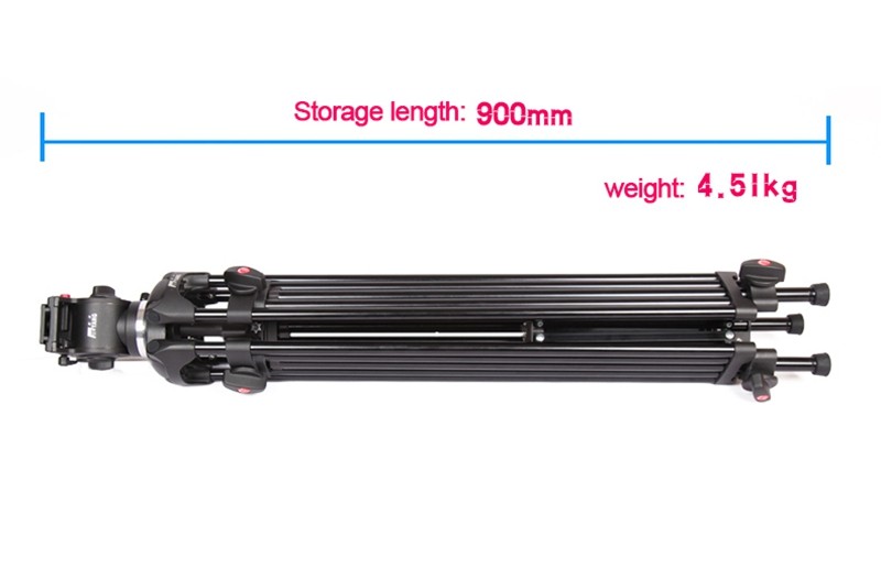 JIEYANG tripod JY0606 1.8 m Aluminum Professional Tripod for camera stand / DSLR video tripods / Fluid Head Damping