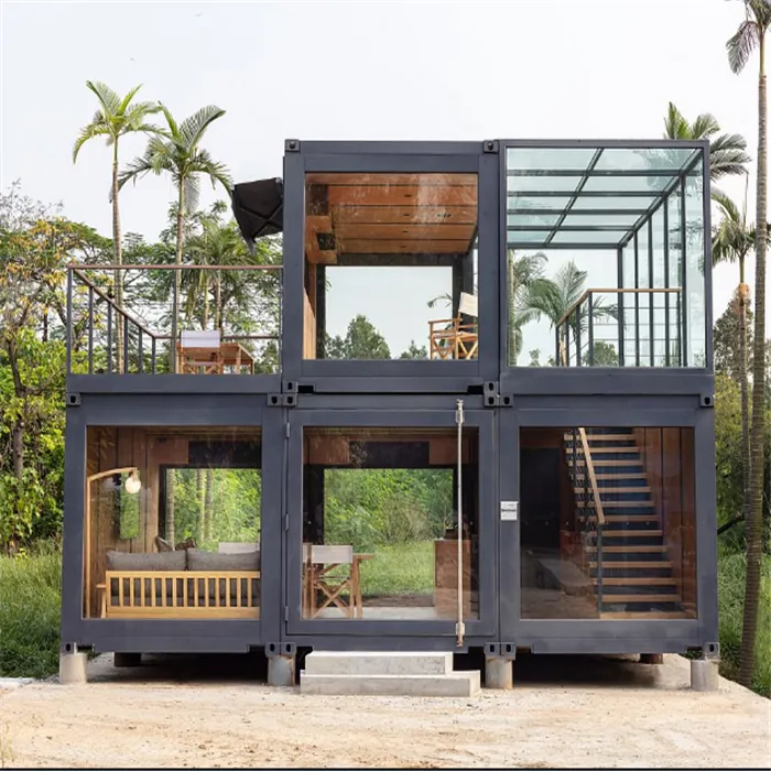 stand extreme climate indonesia container house quick build economic home design real estate