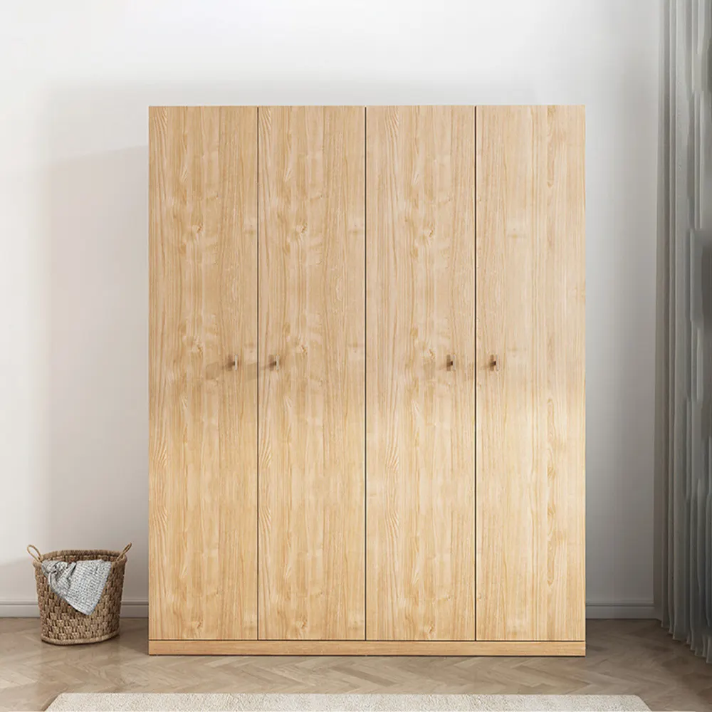 Benutzer definierte 2 3 4 Tür Einfache Garderobe Holz Open Cabinet Design Kleider schrank Moderner Schrank für Schlafzimmer möbel