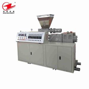 Diameter 35mm Double <strong>Barrel</strong> <strong>Conical</strong> <strong>Twin</strong> <strong>Screw</strong> <strong>Extruder</strong> Machine Plastic Extrusora Plastico for PVC Pipe