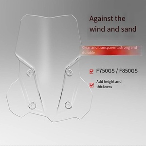 BMW F750GS için uygun/F850GS ithal cam artırmak için modifiye motosiklet ön cam - Product Image 3