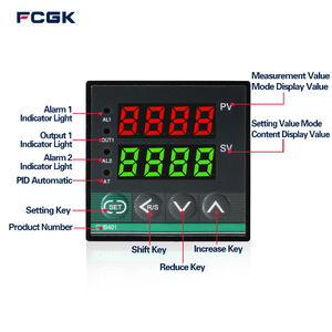 FCGK CHB902 Customizable Temperature <strong>Controller</strong> Solid State Relay Output Thermocouple/Thermistor Input Alarm RS485 <strong>Function</strong> - Product Image 6