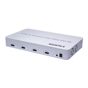 HDMI视频墙控制器2x2，带播放器视频墙处理器USB输入4K/30Hz 3840x2160，用于视频会议 - Product Image 4