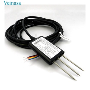 Veinasa-TWSD Digital Soil Humidity Temperature EC <strong>Sensor</strong> for <strong>Arduino</strong> FDR with 20ma Output Max and 24v <strong>Voltage</strong> Max