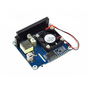 Potenza Waveshare su cappello Ethernet (B) per kit di schede di espansione della rete Raspberry Pi 3B/4B e 802.3af PoE - Product Image 2