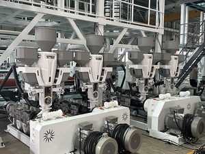 High Speed 3 <strong>Layer</strong> Plastic Bag Film Blowing Machine <strong>PE</strong> HDPE LDPE ABA Three <strong>Layer</strong> Shrink Blown Film Extruder Machine