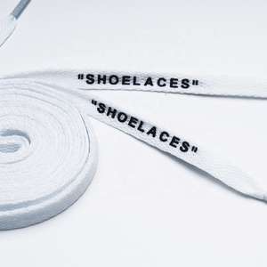 Cordón de poliéster con capucha para ropa, cuerda con letras estampadas, cordón para zapatos, logotipo personalizado, nailon 100% - Product Image 2