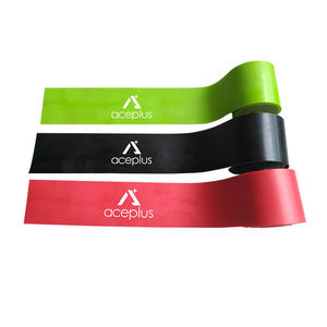 抵抗バンドラテックス弾性物理ストリップ<span class=keywords><strong>Theraband</strong></span>ピラティスヨガ運動用エコフレンドリー