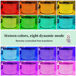 5V 5050 RGB LED Strip Light 12LEDs/m USB Powered 24 Key IR Remote Control Warm White TV <strong>Backlight</strong> Pure White LED Strip Remote 5m - Product Image 4